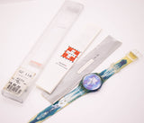 Swatch GZ118 HORIZON Watch with Original Box & Papers Limited Ed. #4686