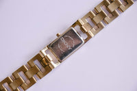 DKNY Luxusgold-Ton Uhr für Frauen | Quadratisches Zifferblatt DKNY Uhr