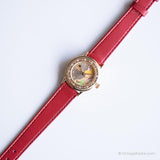Jahrgang Tinker Bell Gold-Ton Uhr | Disney Uhr für Damen von Seiko