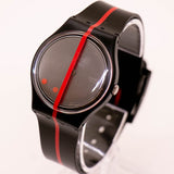 Swatch 360 Rouge sur Blackout GZ119 montre Édition limitée avec boîte