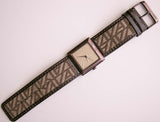 Quadrat Anne Klein Damen Uhr mit Original Uhr Gurt