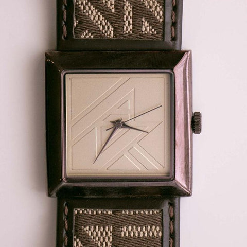 Cuadrado Anne Klein De las mujeres reloj con original reloj Correa