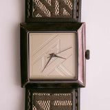 Cuadrado Anne Klein De las mujeres reloj con original reloj Correa
