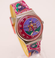 1993 Vintage Swatch DELHI GX125 Watch | Taj Mahal Swatch Watch