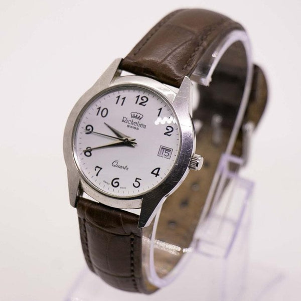 Richelieu Swiss Made Date Watch Unisex Swiss Quartz Watches