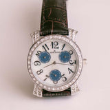 Rare Iced-Out Anne Klein Diamond Watch for Women