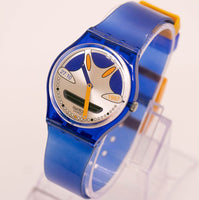 Ancien swatch Voiture intelligente GZ154 montre avec une boîte et des papiers originaux