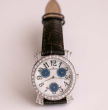 Raro ghiacciato Anne Klein Diamond Watch for Women