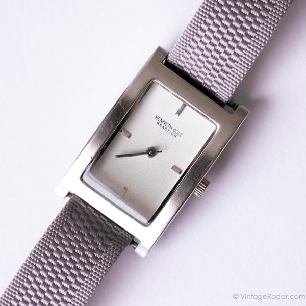 Minimalista rettangolare vintage Kenneth Cole Reaction Guarda le