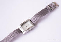 Vintage rechteckig Kenneth Cole Reaction Uhr | Minimalistische Damen Uhr