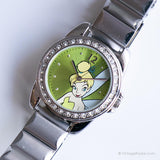 Vintage Green Dial Disney Wristwatch for Ladies | Retro Collectible