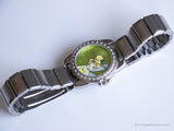 Cadran vert vintage Disney Montre-bracelet pour les dames | Collection rétro