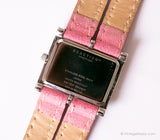 Pink Reaction by Kenneth Cole Leather Cuff Women's Watch with Gemstones