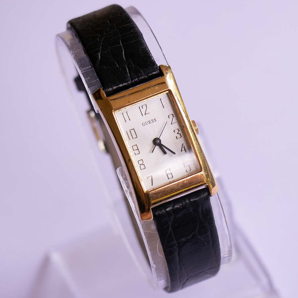 Guess Tono de oro rectangular reloj para mujeres | Guess Cuarzo reloj