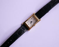 Guess Rechteckiger Gold-Ton Uhr für Frauen | Guess Quarz Uhr