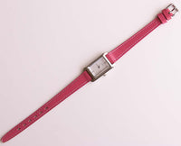 Damen klein Anne Klein II Uhr mit einem rosa Lederband