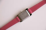 Ladies Small Anne Klein II Watch with a Pink Leather Strap