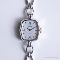 Vintage Silver-tone Adora Watch for Her | Swiss Quartz Wristwatch
