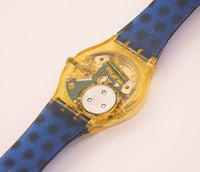 1994 swatch الكثير من Suns SRJ100 ساعة | 90s swatch صندوق الطاقة الشمسية الأصلية