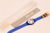 1997 Vintage swatch Coche inteligente GZ154 reloj con caja y papel original