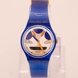 1997 Vintage Swatch GZ154 SMART CAR Watch with Original Box & Papers