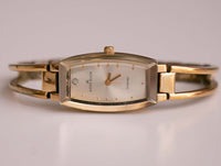 Vintage Rectangular Anne Klein Diamond Quartz Watch for Women
