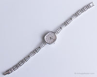 Vintage Adora Watch for Her | Silver-tone Quartz Watch