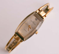 Vintage rechteckig Anne Klein Diamantquarz Uhr für Frauen