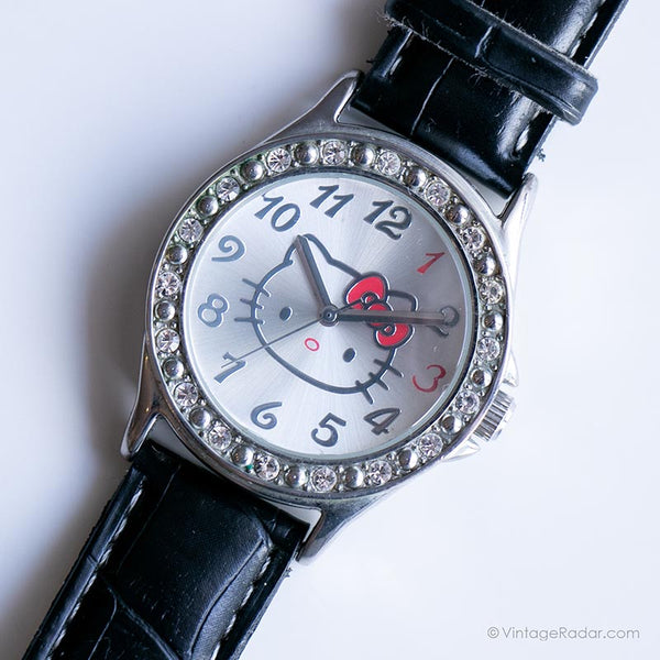 Vintage Hello Kitty Uhr für Damen | 90er Jahre Kleid Uhr für Sie
