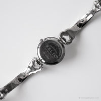 Vintage Tiny Watch da Relic | Orologio in acciaio inossidabile a quadrante blu da donna