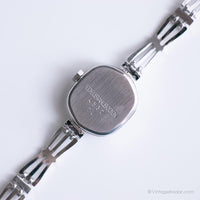 Vintage Adora Uhr für sie | Silberton-Quarz Uhr