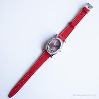 Vintage Pink Hello Kitty reloj para damas | Lindo vestido reloj para ella