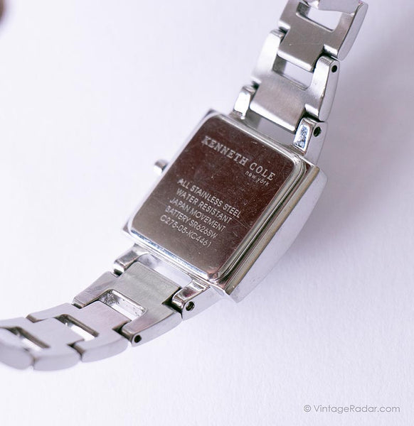 Ancien Kenneth Cole Reaction Carré montre | Montre-bracelet quartz au Japon – Vintage Radar Ancien Kenneth Cole Reaction Carré montre | Montre-bracelet quartz au Japon – Vintage Radar