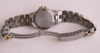 Zweifarbig Anne Klein Quarz Uhr für sie | Vintage Designer Uhr