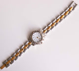 Vintage dos tonos Anne Klein Fecha de mujeres reloj | Diseñador de lujo reloj
