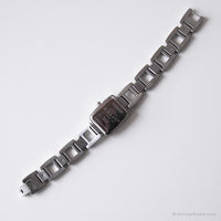 Rectangulaire vintage Relic montre Pour les dames | Perle Dial de marque montre