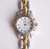 Vintage zweifarbig Anne Klein Date Frauen Uhr | Luxusdesigner Uhr