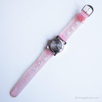 عتيقة الوردي Hello Kitty Watch Watch | التسعينات الرجعية مراقبة لها