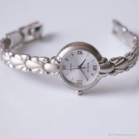 Vintage ▾ Relic Mini orologio per donne | Orologio tono argento rotondo