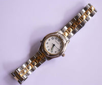 Two-tone Guess Indiglo Quartz Watch for Women | Water Resistant