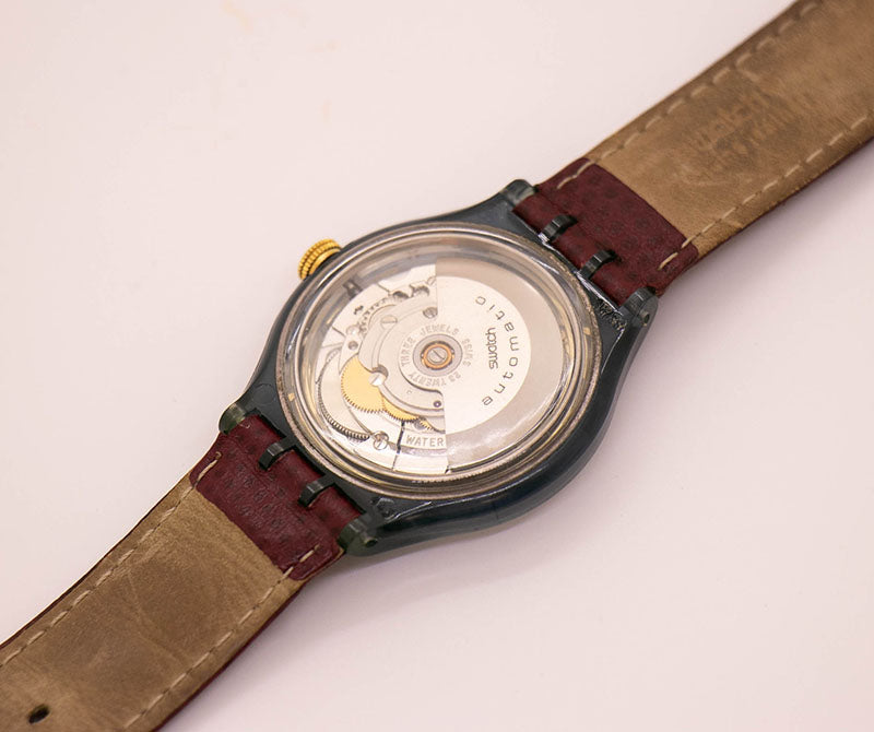 Swatch CLASSIC CHEDDAR SAM103 Watch | 1993 RARE Swatch Automatic ...