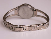 Vintage Minimalist Silver-tone Anne Klein Watch | Ladies Date Watch