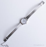 Adora vintage reloj para damas | Los mejores relojes de pulsera de tono plateado