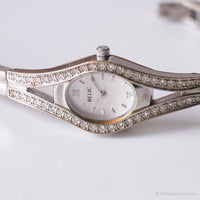 Vintage Relic Dress Watch for Ladies | Elegant Steel Bracelet Watch
