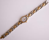 Minuscolo Anne Klein II Diamond Watch con quadrante perlato | Orologio designer vintage