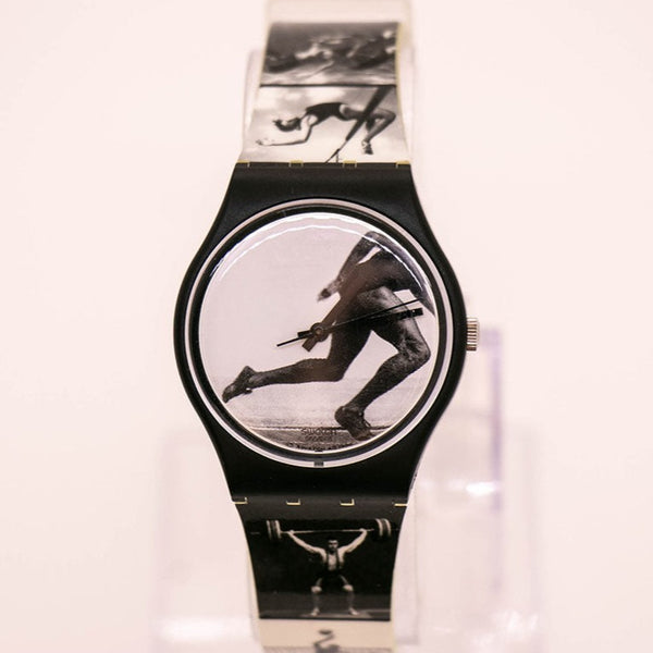 1996 Swatch "Olympische Porträts" Annie Leibovitz GB178 Uhr mit Box