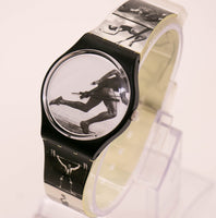 1996 Swatch "OLYMPIC PORTRAITS" ANNIE LEIBOVITZ GB178 Watch with Box