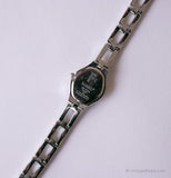 Blue-dial Fossil F2 Quartz Watch for Women | Vintage Ladies Designer Watch