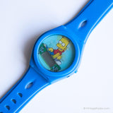 Vintage les Simpsons montre | Blue Bart Digitalwatch numérique