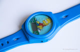 Vintage die Simpsons Uhr | Blue Bart Digital Armbanduhr